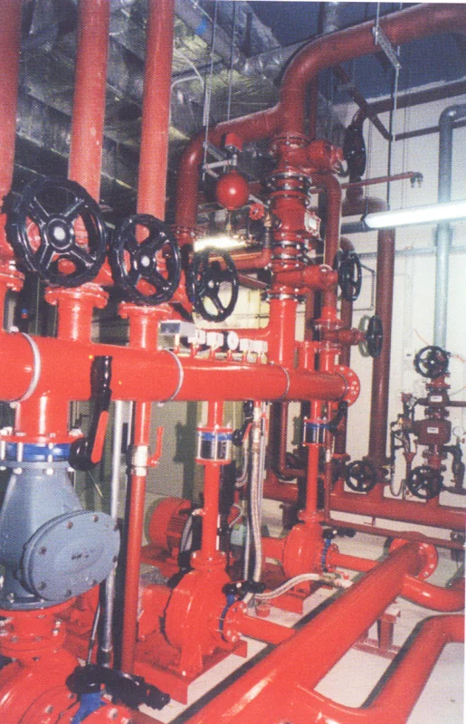 Fire pump set