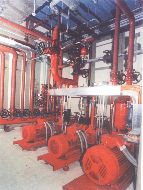 Fire pump set