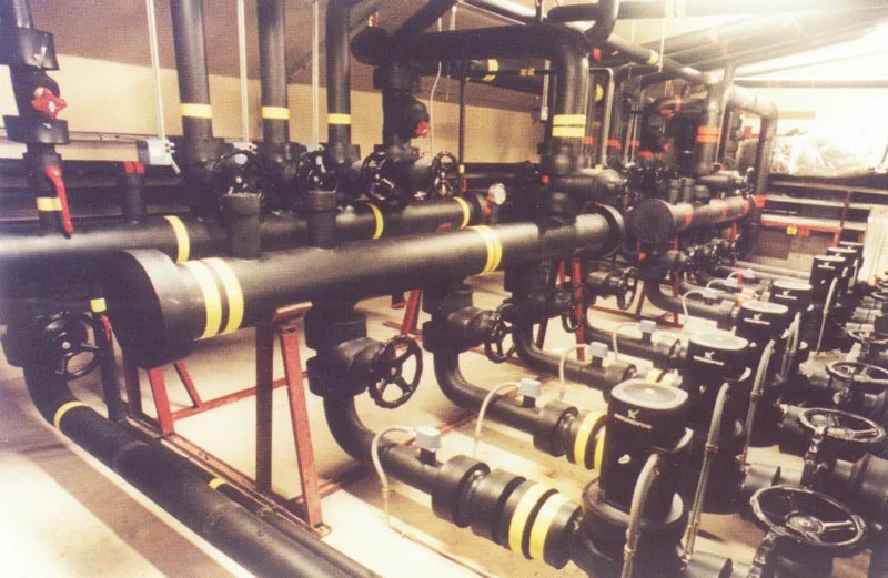 Air conditioning pumping station
