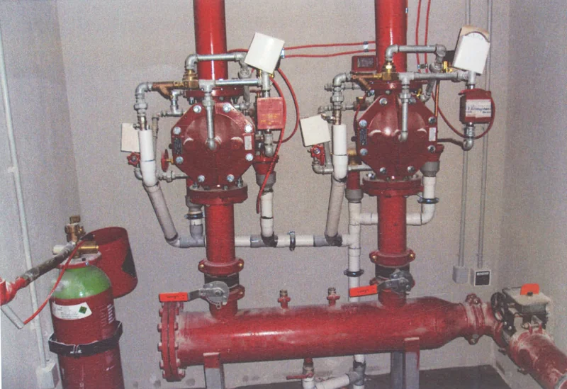 Alarm valve