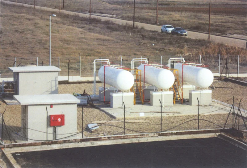 Flüssiggasstation