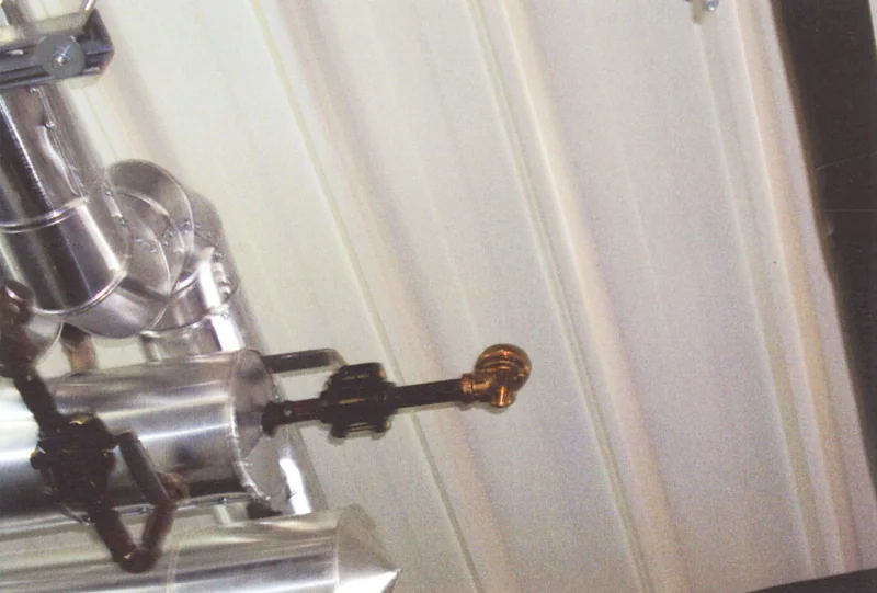 Steam terminal connection detail