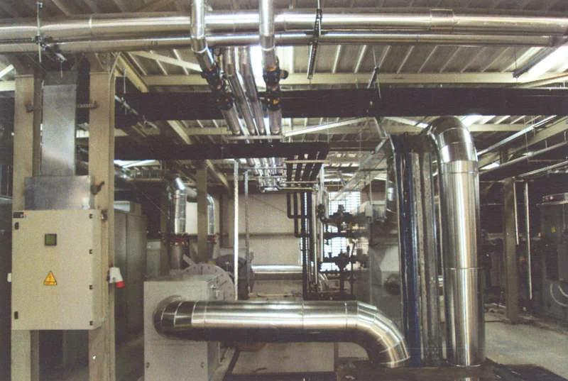 Plant room connection — 17 km